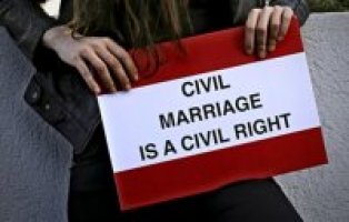 مشروع قانون للزواج المدني على الأرض اللبنانية بتوقيع وزارة العدل: اغاظة الطوائف من جهة، والتعويض ماليا عليها من جهة أخرى