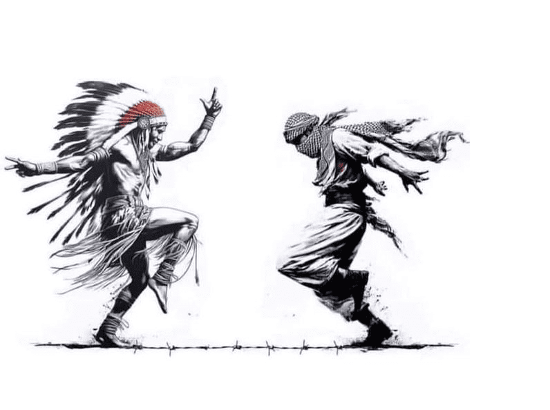 رقصات ضدّ صنّاع الإبادة: هكذا تضامن “الأصليون” مع “أقاربهم” في فلسطين