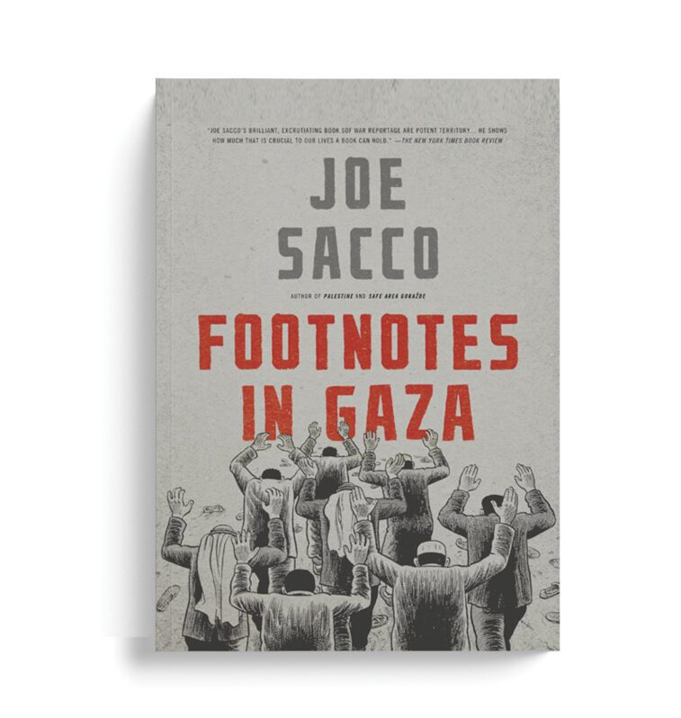 كتب مختارة: Joe Sacco, Footnotes in Gaza