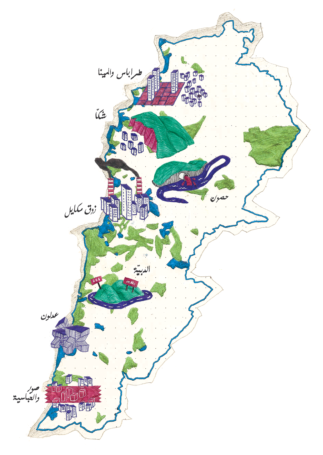 انتاج اللامساواة في تنظيم الأراضي اللبنانية