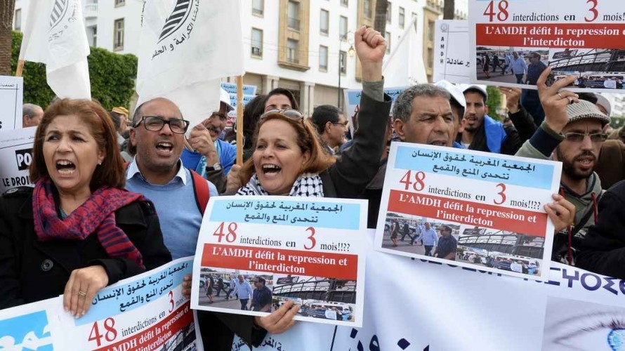 تهديدات بسحب صفة المنفعة العامة عن الجمعية المغربية لحقوق الانسان