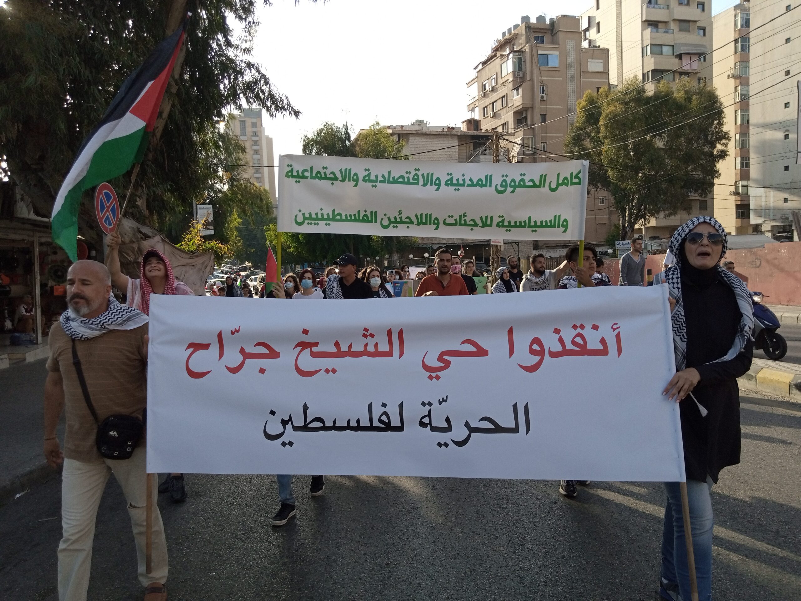 لبنان يتضامن مع فلسطين في شتّى الميادين